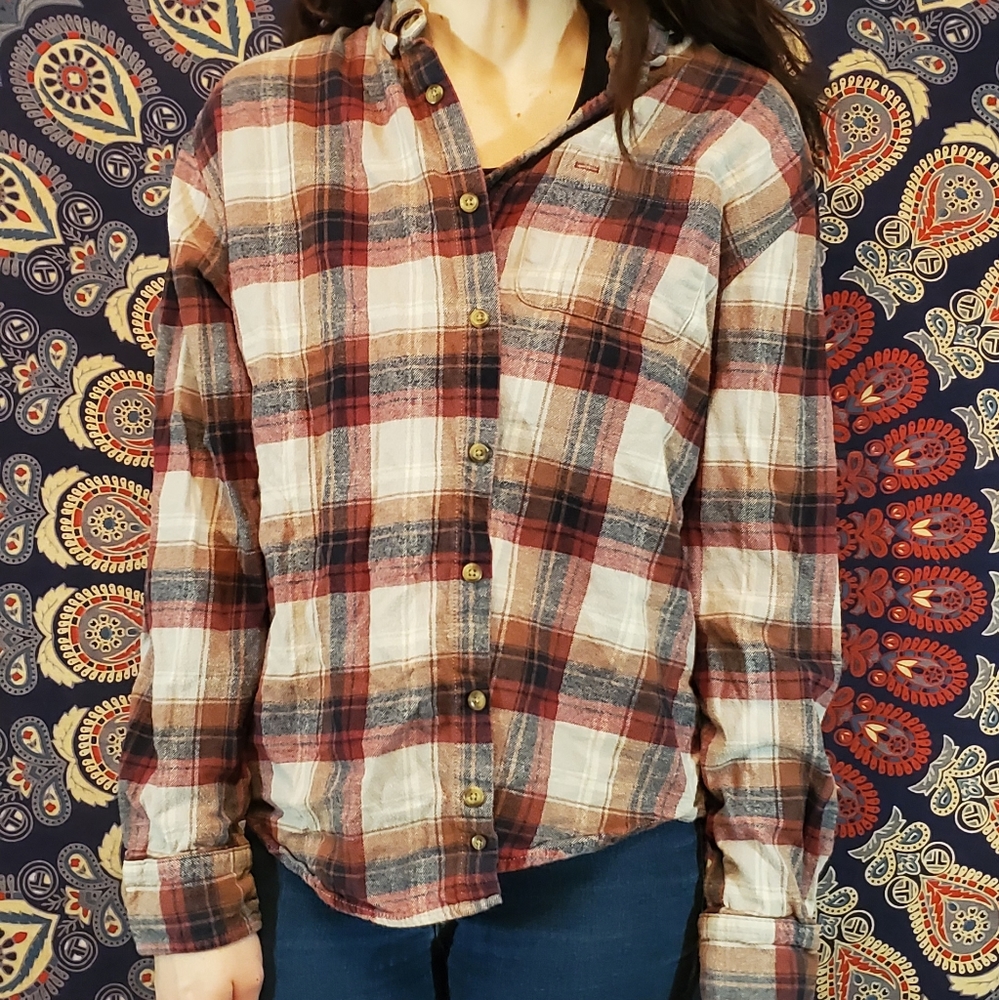 Vintage Hipster Red Flannel